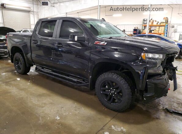 1GCPYFED0LZ299673 2020 CHEVROLET 1500 Черный Передняя правая четверть