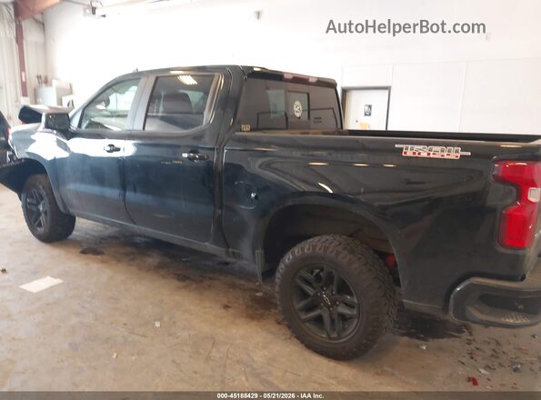 1GCPYFED1KZ131345 2019 CHEVROLET SILVERADO Black Задня ліва чверть