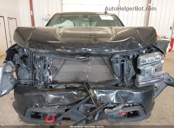 1GCPYFED1KZ131345 2019 CHEVROLET SILVERADO Black Вид щитка приладів