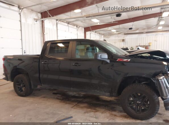 1GCPYFED1KZ131345 2019 CHEVROLET SILVERADO Black Вид задньої частини салону