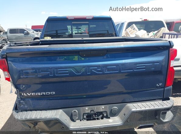 1GCPYFED3KZ137034 2019 CHEVROLET SILVERADO Blue 