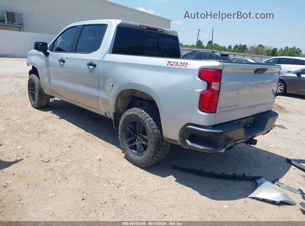 1GCPYFED3LZ374883 2020 CHEVROLET SILVERADO Silver Tył lewy