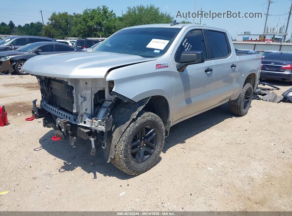 1GCPYFED3LZ374883 2020 CHEVROLET SILVERADO Silver Przód lewy