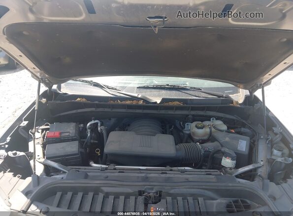 1GCPYFED3MZ200409 2021 CHEVROLET SILVERADO Silver Вид ззаду