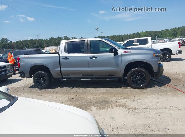 1GCPYFED3MZ200409 2021 CHEVROLET SILVERADO Silver Вид задньої частини салону