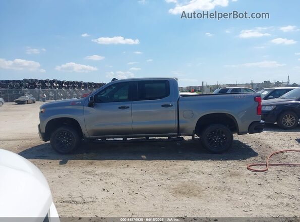 1GCPYFED3MZ200409 2021 CHEVROLET SILVERADO Silver Панорамний вид салону 360°