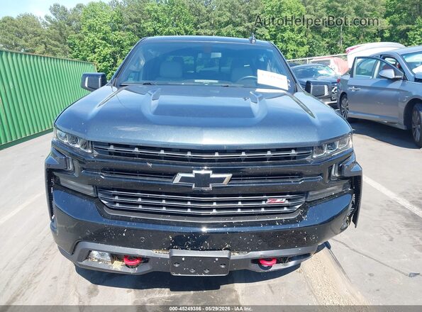 1GCPYFED4KZ293406 2019 CHEVROLET SILVERADO Blue Widok zestawu wskaźników