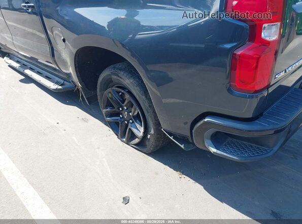 1GCPYFED4KZ293406 2019 CHEVROLET SILVERADO Blue 