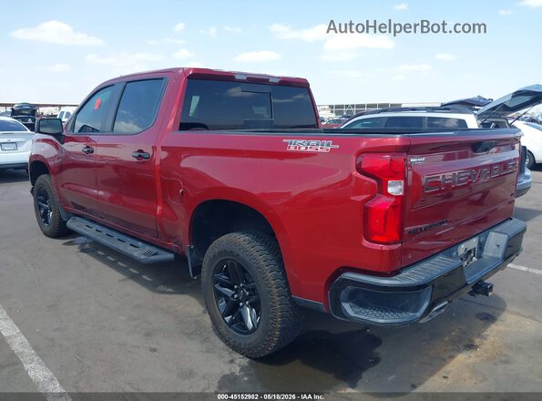 1GCPYFED5LZ318508 2020 CHEVROLET SILVERADO Red 