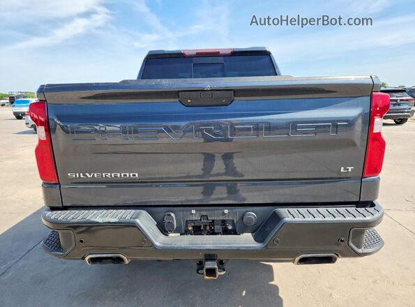 1GCPYFED8LZ255596 2020 CHEVROLET SILVERADO Blue უკანა ხედი
