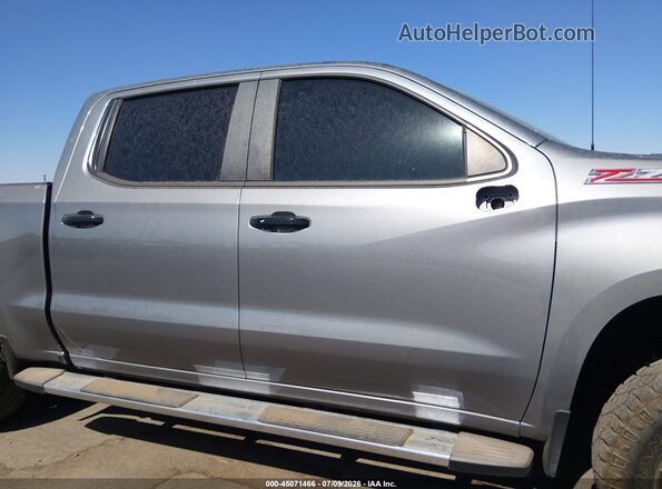 1GCPYFED8LZ313805 2020 CHEVROLET SILVERADO Серый Вид щитка приборов