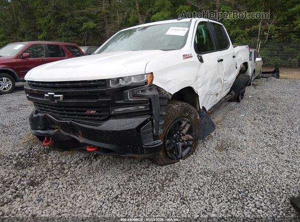 1GCPYFED9MZ107023 2021 CHEVROLET SILVERADO White Front view
