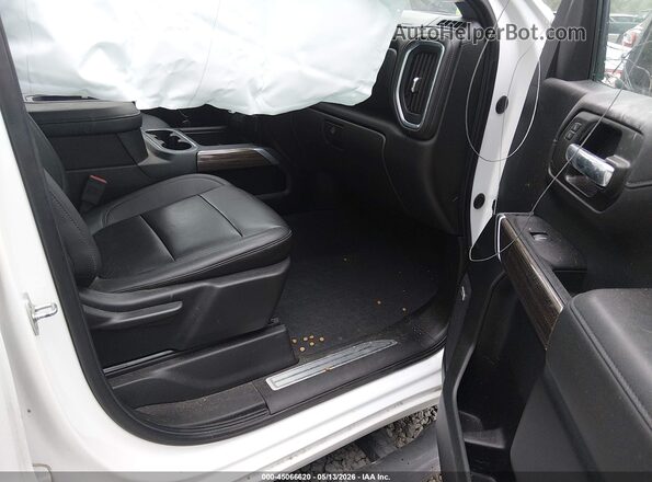 1GCPYFED9MZ107023 2021 CHEVROLET SILVERADO White Front interior view