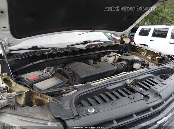 1GCPYFED9MZ107023 2021 CHEVROLET SILVERADO White Rear view