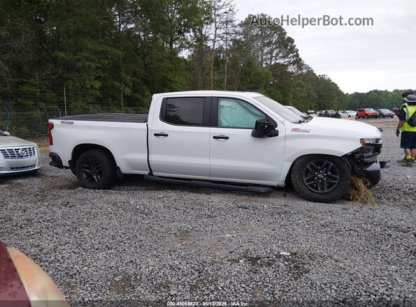 1GCPYFED9MZ107023 2021 CHEVROLET SILVERADO White Rear interior view