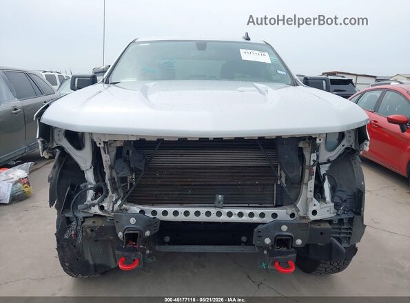 1GCPYFED9NZ237997 2022 CHEVROLET SILVERADO Silver Vista del cuadro de instrumentos