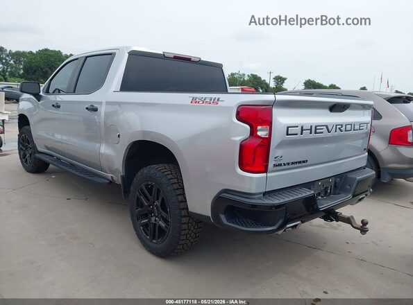 1GCPYFED9NZ237997 2022 CHEVROLET SILVERADO Silver Trasero izquierdo