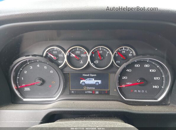 1GCPYFED9NZ237997 2022 CHEVROLET SILVERADO Silver Vista de los asientos traseros