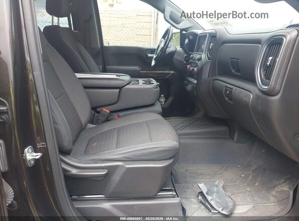 1GCPYFEDXKZ288792 2019 CHEVROLET SILVERADO Black Սալոնի դիմացի տեսք