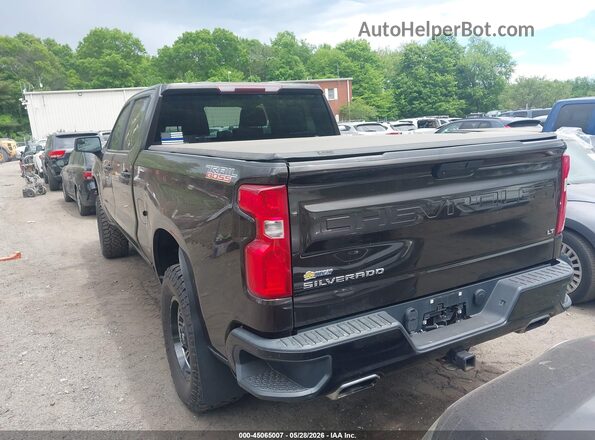 1GCPYFEDXKZ288792 2019 CHEVROLET SILVERADO Black Հետևի ձախ