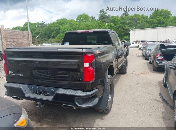 1GCPYFEDXKZ288792 2019 CHEVROLET SILVERADO Black Հետևի աջ
