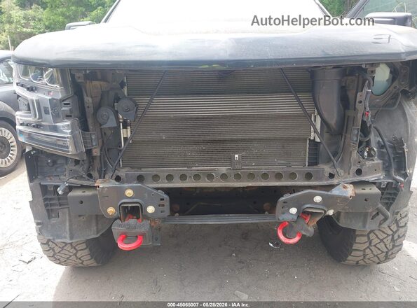 1GCPYFEDXKZ288792 2019 CHEVROLET SILVERADO Black Դիմացի տեսք