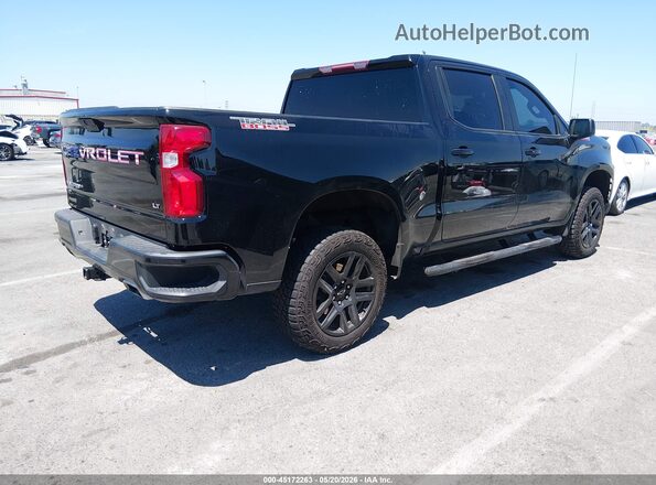 1GCPYFEL1NZ209148 2022 CHEVROLET SILVERADO Black Հետևի աջ