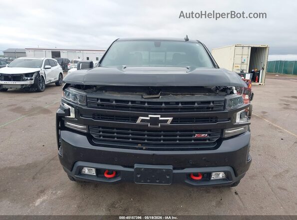 1GCPYFELXLZ277753 2020 CHEVROLET SILVERADO Black Widok zestawu wskaźników