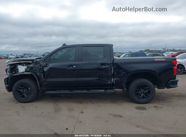 1GCPYFELXLZ277753 2020 CHEVROLET SILVERADO Black Widok wnętrza 360 stopni