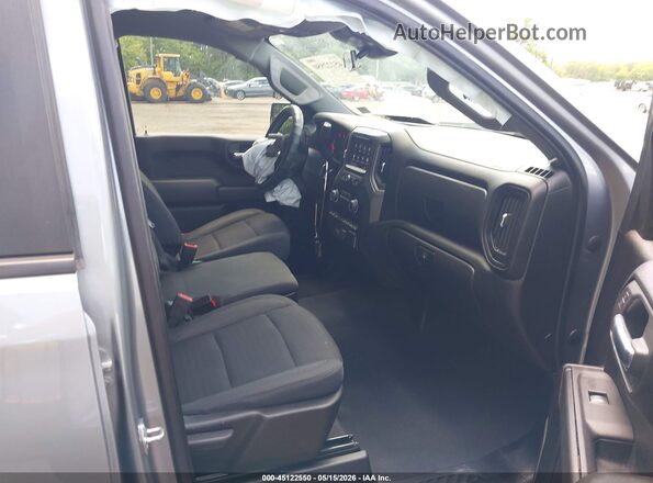 1GCRABEK3PZ208535 2023 CHEVROLET SILVERADO Silver Widok wnętrza z przodu