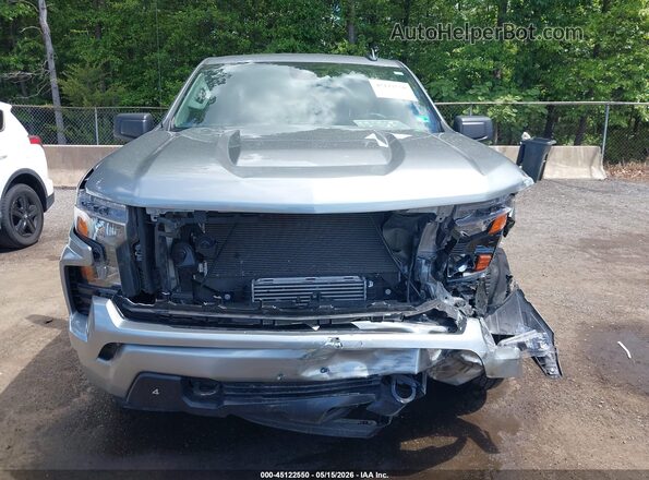 1GCRABEK3PZ208535 2023 CHEVROLET SILVERADO Silver Widok zestawu wskaźników