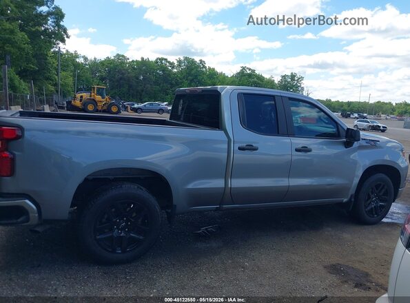 1GCRABEK3PZ208535 2023 CHEVROLET SILVERADO Silver Widok wnętrza z tyłu