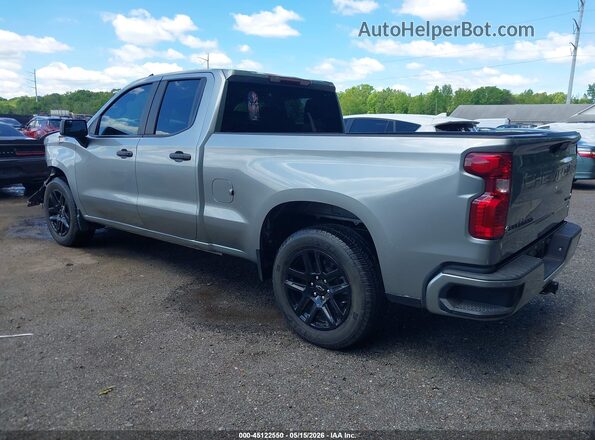 1GCRABEK3PZ208535 2023 CHEVROLET SILVERADO Silver Tył lewy