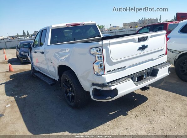1GCRABEK5SZ112513 2025 CHEVROLET SILVERADO White Հետևի ձախ