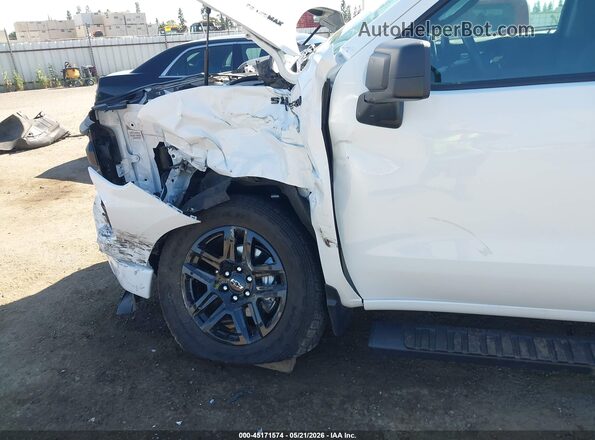 1GCRABEK5SZ112513 2025 CHEVROLET SILVERADO White Դիմացի տեսք