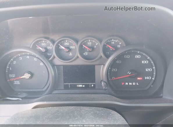 1GCRABEK5SZ112513 2025 CHEVROLET SILVERADO White Հետևի նստատեղերի տեսք