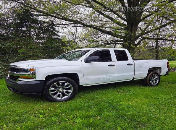 1GCRCNEH6JZ272690 2018 CHEVROLET 1500 White Tył lewy
