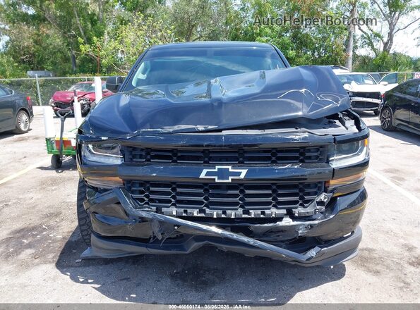 1GCRCPEC1HZ268878 2017 CHEVROLET SILVERADO Black Widok zestawu wskaźników