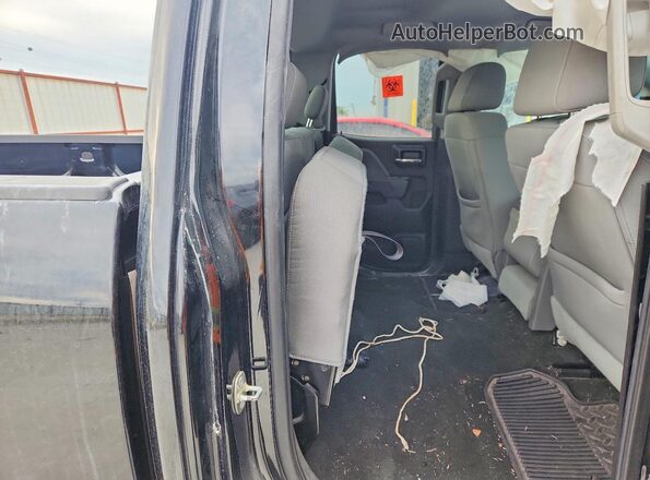 1GCRCPEC5GZ223182 2016 CHEVROLET SILVERADO Black Հետևի նստատեղերի տեսք