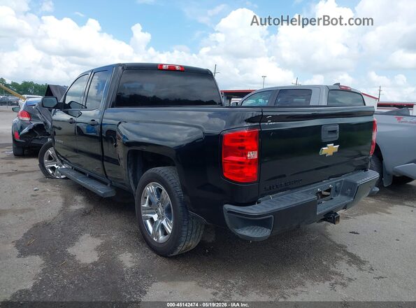 1GCRCPECXHZ304275 2017 CHEVROLET SILVERADO Black Rear left