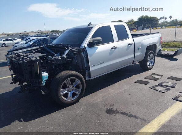 1GCRCPEH8GZ184583 2016 CHEVROLET SILVERADO Серебряный Передняя левая четверть