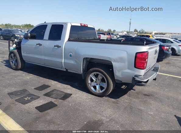 1GCRCPEH8GZ184583 2016 CHEVROLET SILVERADO Серебряный Задняя левая четверть