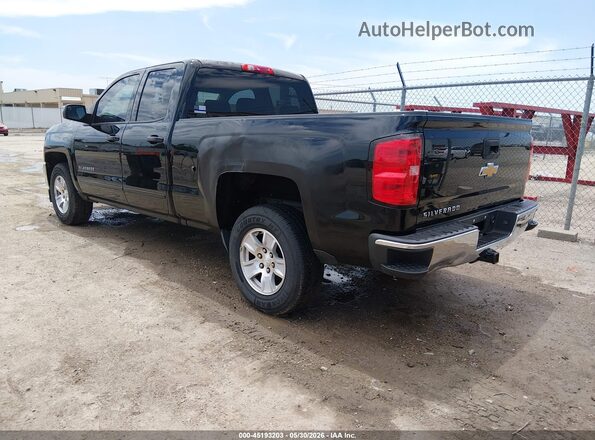 1GCRCREC1GZ223367 2016 CHEVROLET SILVERADO Black უკანა მარცხენა
