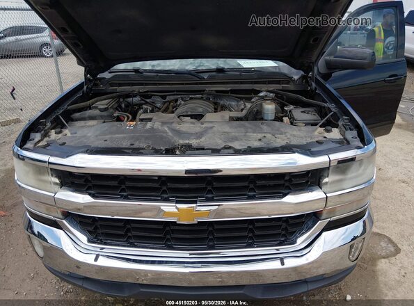 1GCRCREC1GZ223367 2016 CHEVROLET SILVERADO Black უკანა ხედი