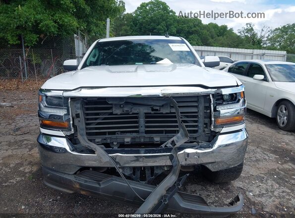 1GCRCREC5JZ314570 2018 CHEVROLET SILVERADO White Вид щитка приладів