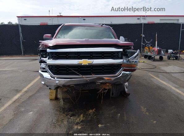 1GCRCREC6HZ246970 2017 CHEVROLET SILVERADO Burgundy 