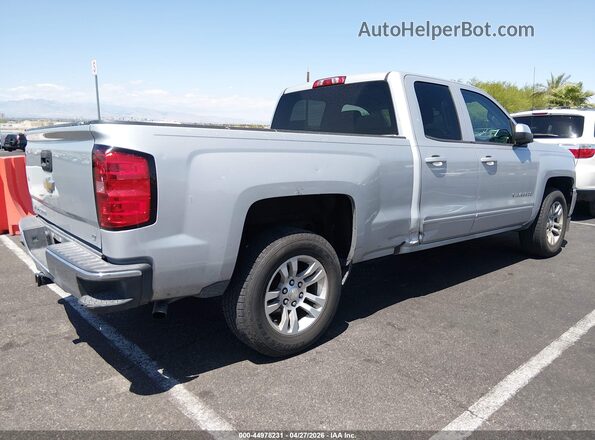 1GCRCREC7JZ117626 2018 CHEVROLET SILVERADO Silver Trasero derecho