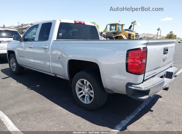 1GCRCREC7JZ117626 2018 CHEVROLET SILVERADO Silver Trasero izquierdo
