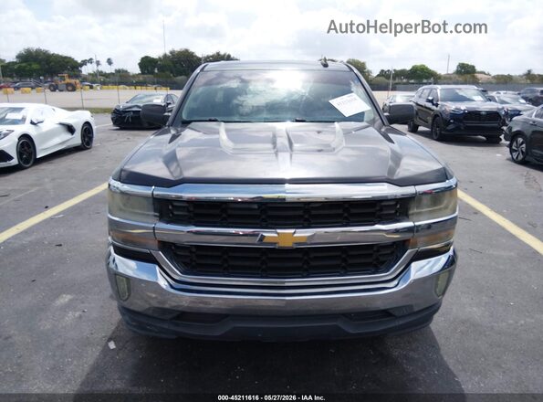 1GCRCREC8GZ122875 2016 CHEVROLET SILVERADO Серый Вид щитка приборов