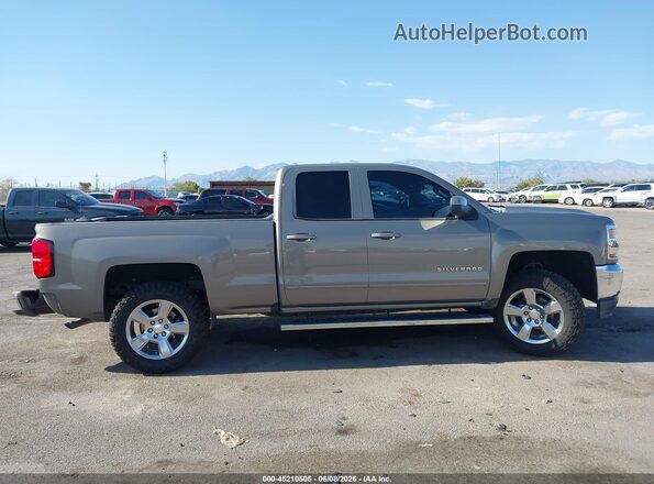 1GCRCREC9HZ274908 2017 CHEVROLET SILVERADO Gray Սալոնի հետևի տեսք
